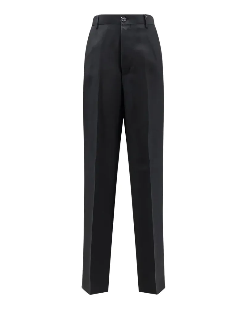 Laneus button trousers - Schwarz Schwarz