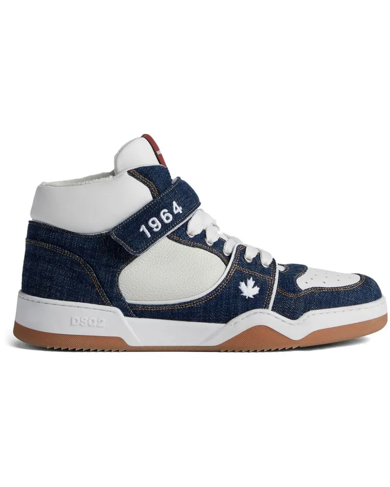 Dsquared2 Sneakers mit Jeans-Einsätzen - Blau Blau