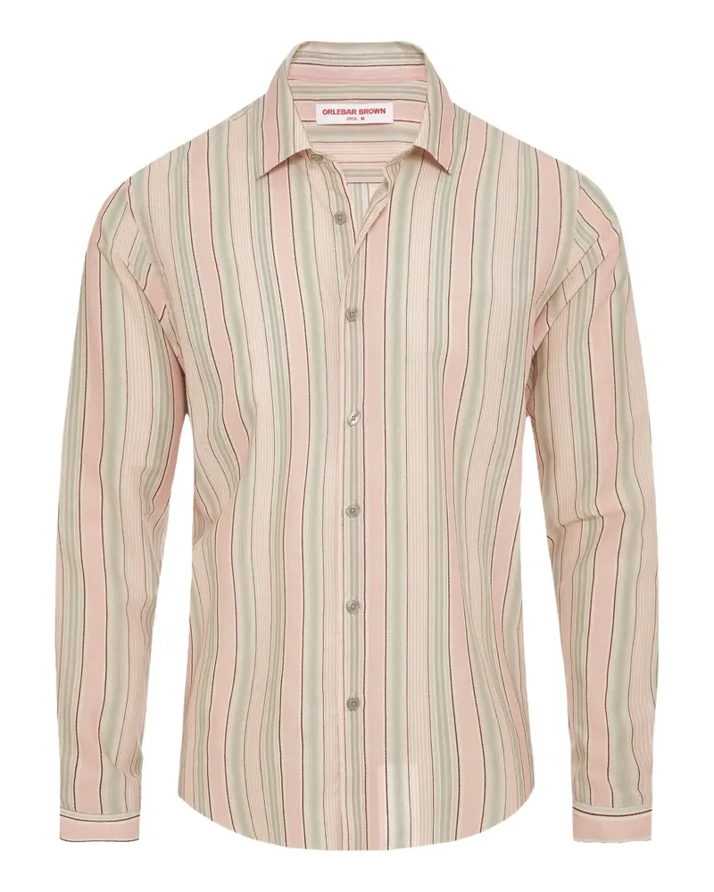 Orlebar Brown Giles' Hemd - Rosa Rosa