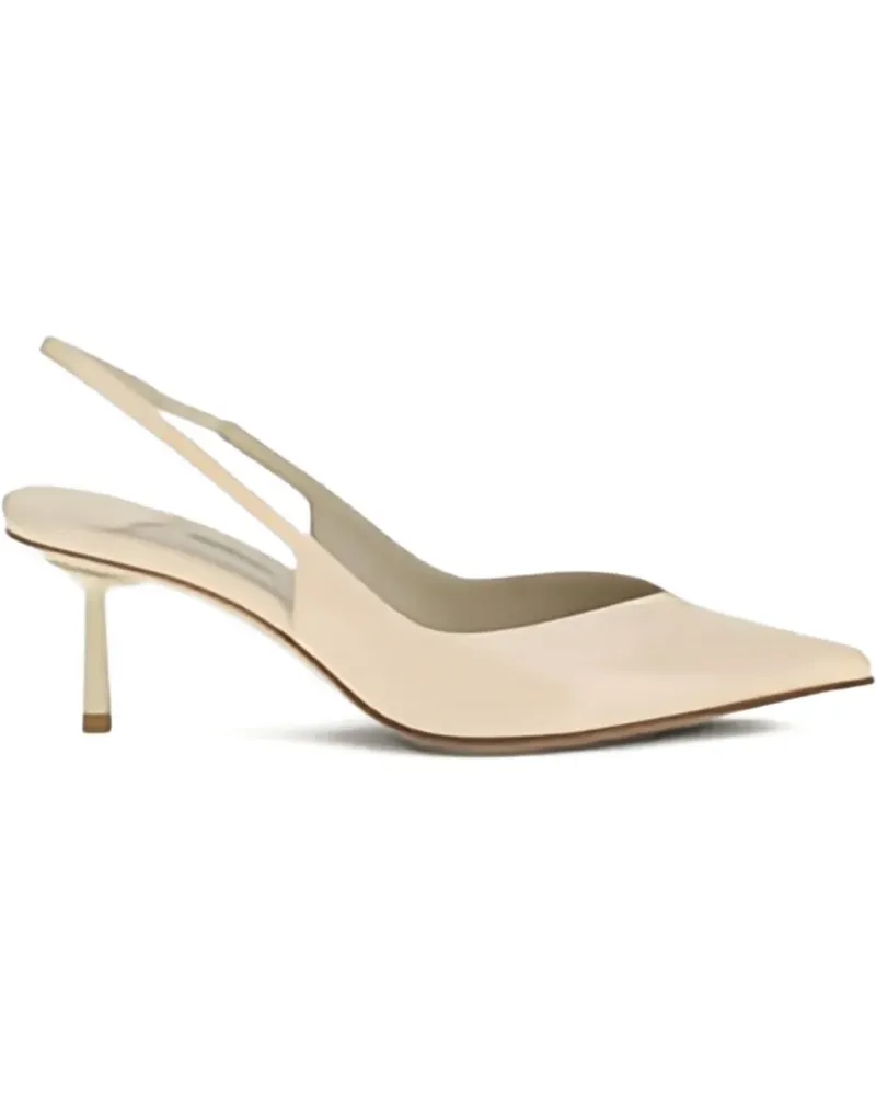 Le Silla 60mm Vivienne slingback pumps - Nude Nude
