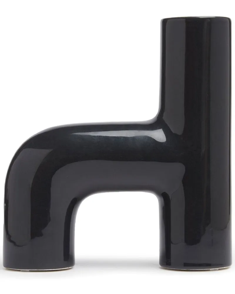 Nuove Forme Pidou H-Form Vase Schwarz