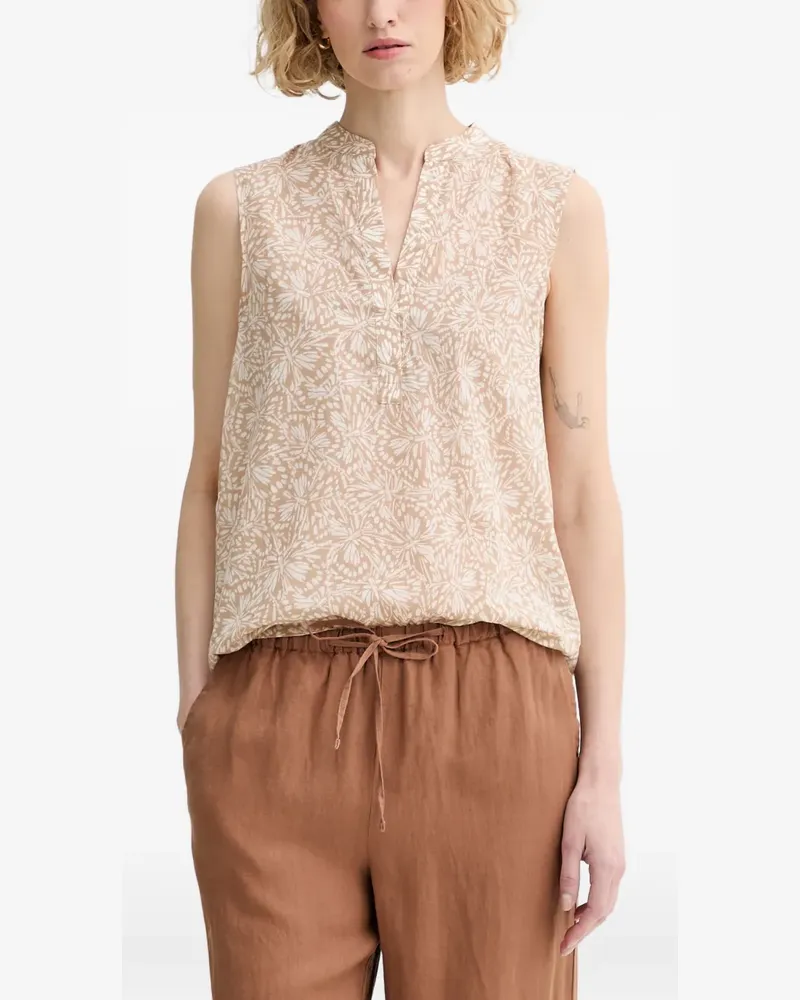 Marc O'Polo sleeveless cotton top - Nude Nude
