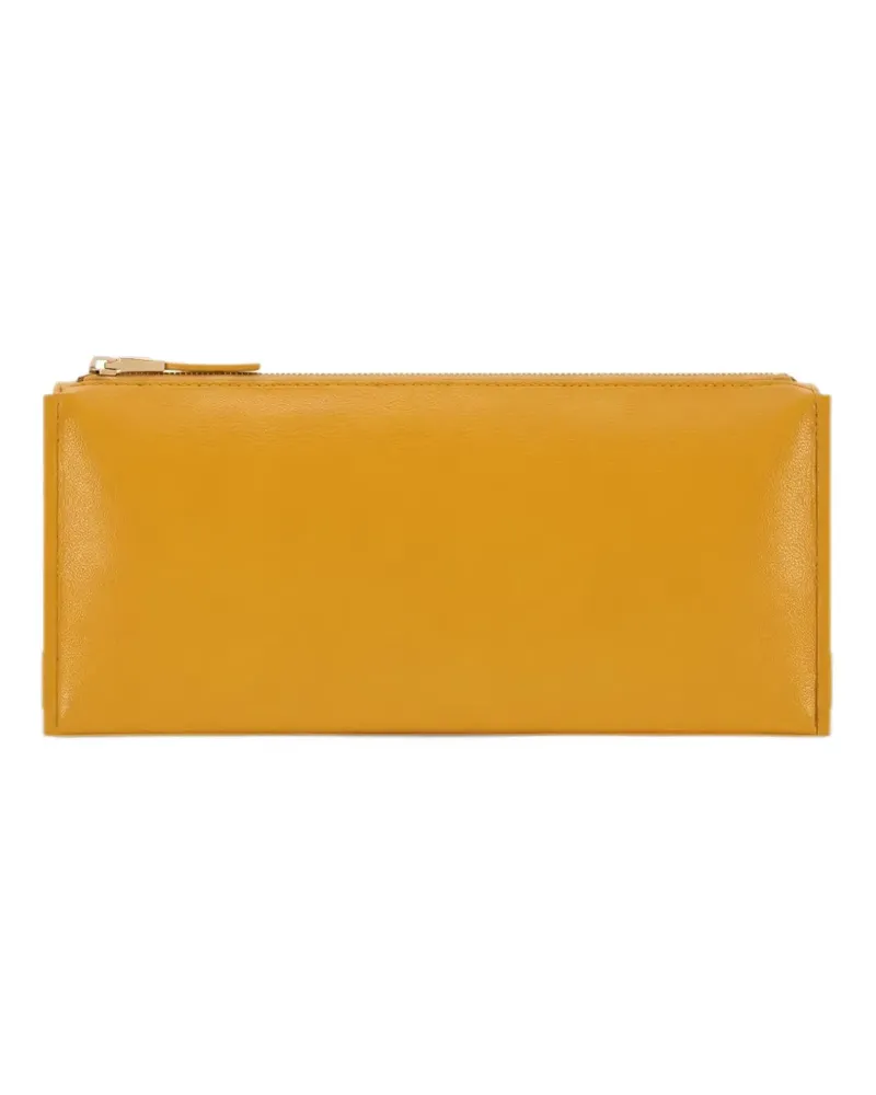 Elisabetta Franchi patent leather clutch bag - Gelb Gelb