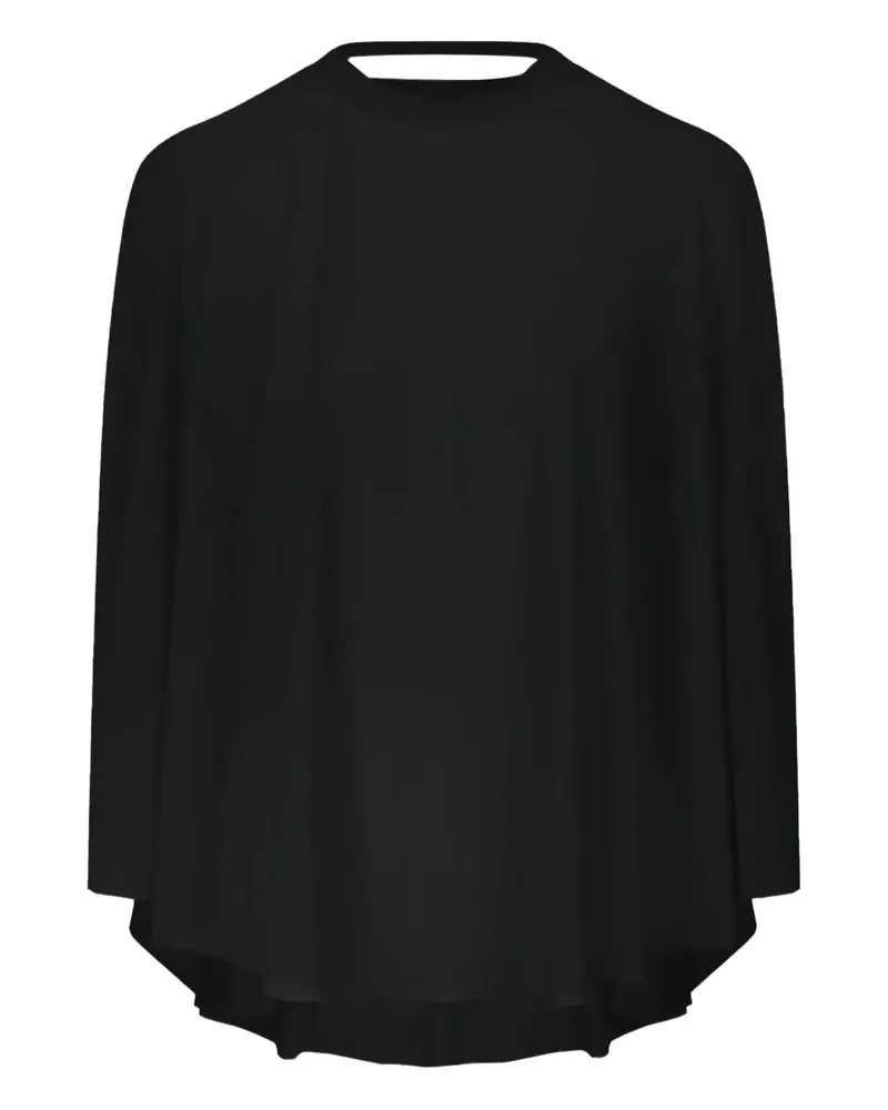 Maison Margiela Oberteil mit Stehkragen - Schwarz Schwarz