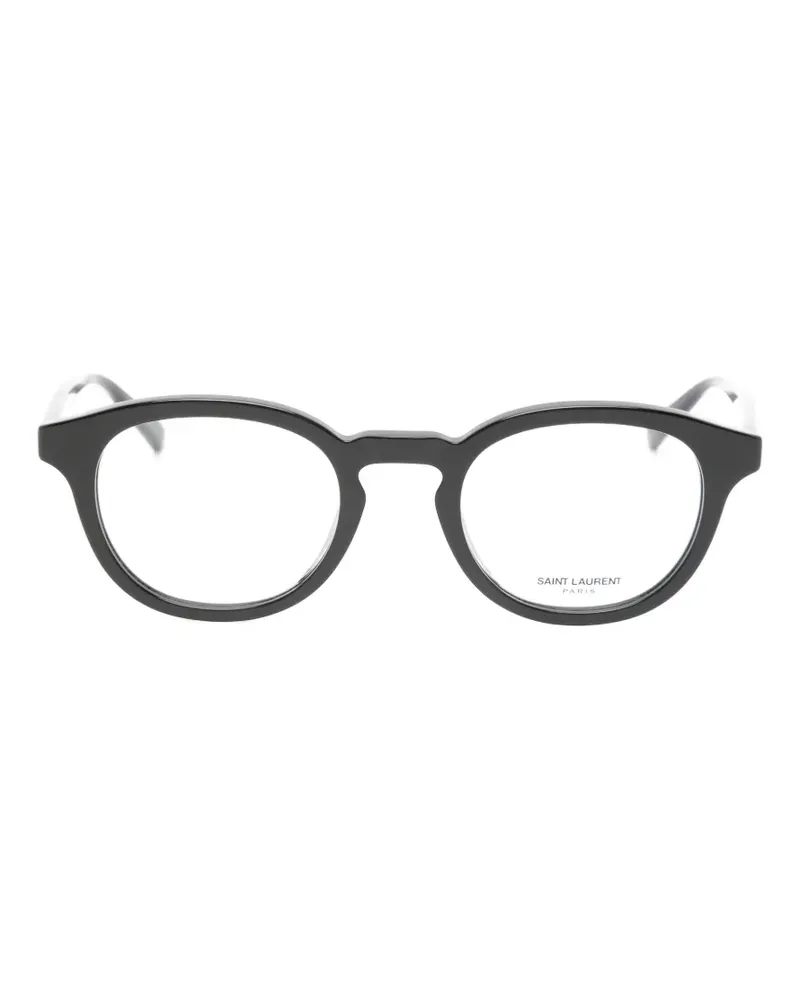 Saint Laurent round-frame glasses - Schwarz Schwarz