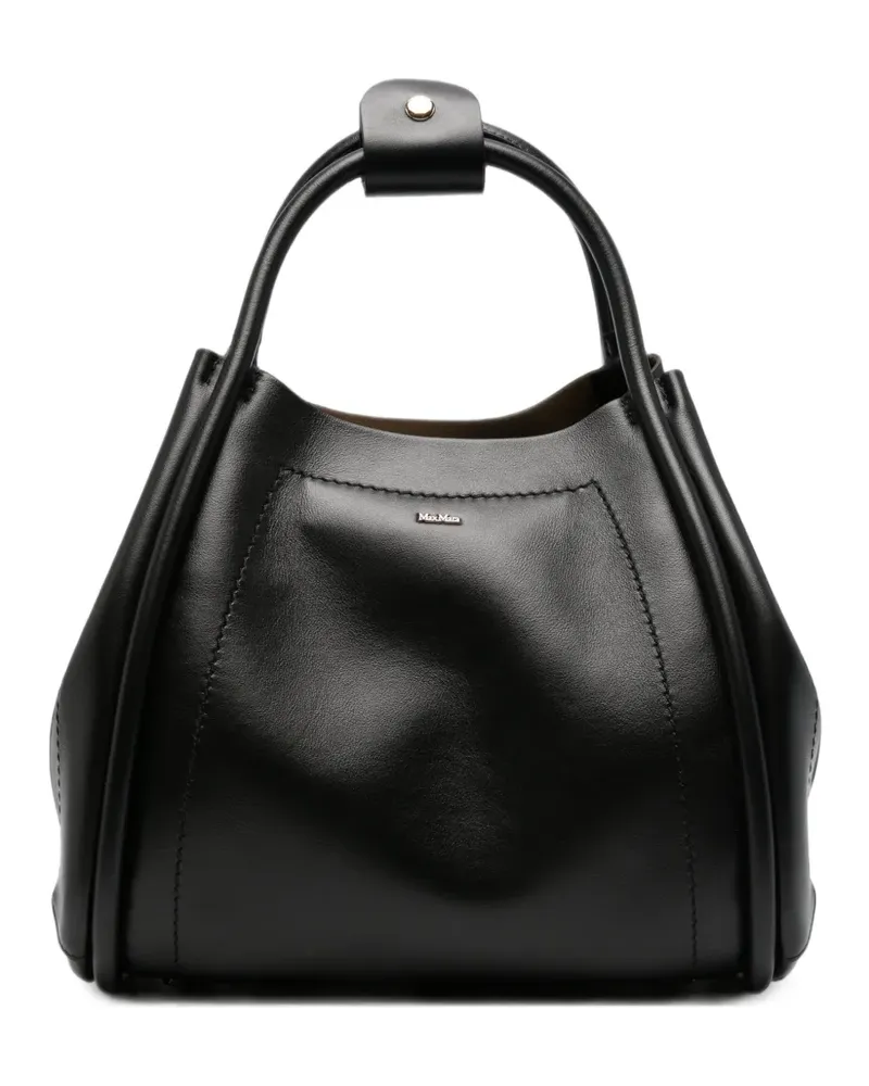 Max Mara Marin Beuteltasche - Schwarz Schwarz