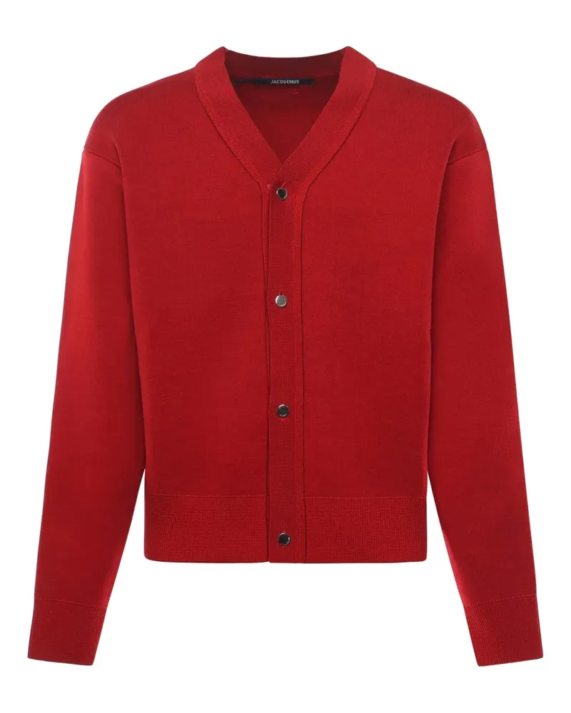 Jacquemus buttoned cardigan - Rot Rot