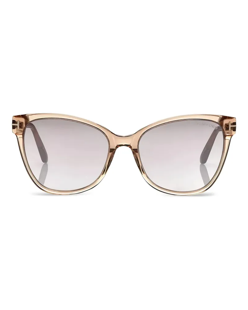 Tom Ford Cat-Eye-Sonnenbrille - Nude Nude