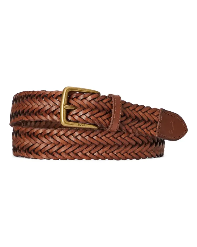 Ralph Lauren braided buckle belt - Braun Braun