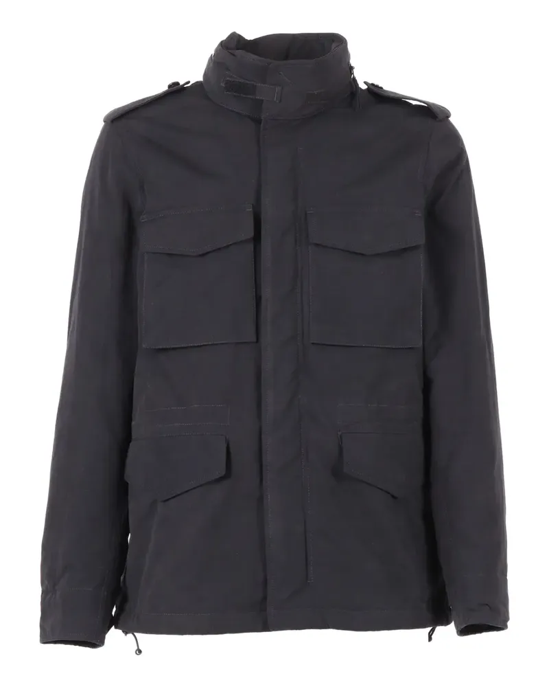 ASPESI hooded jacket - Schwarz Schwarz