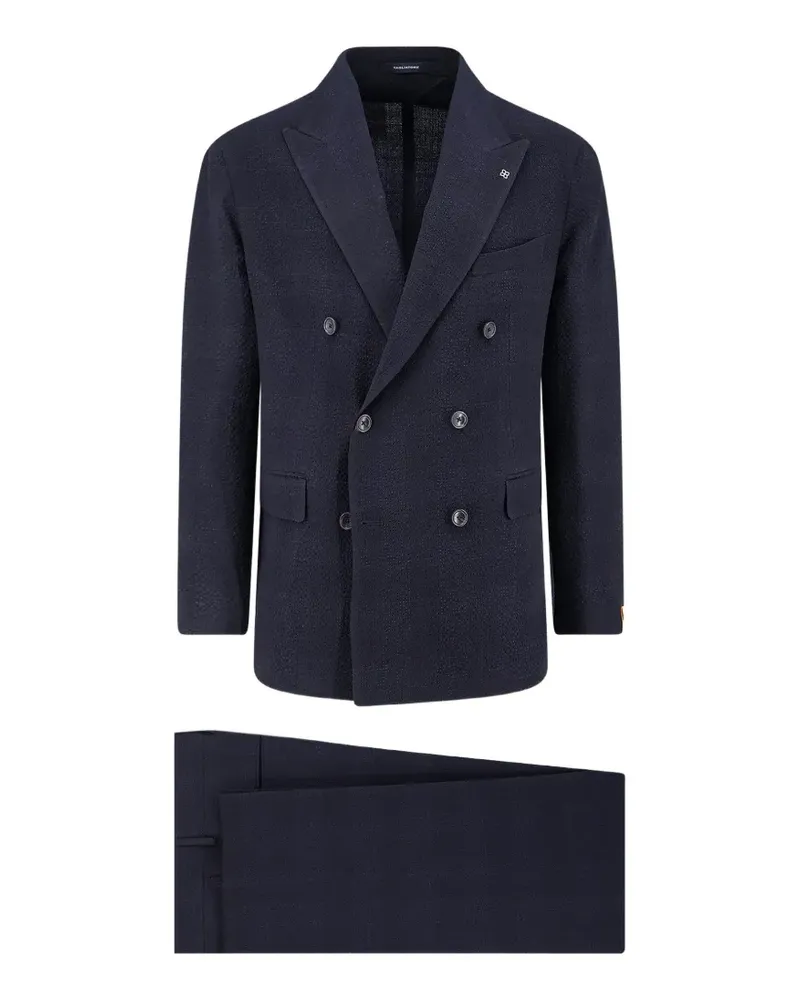 Tagliatore double-breasted suit - Blau Blau