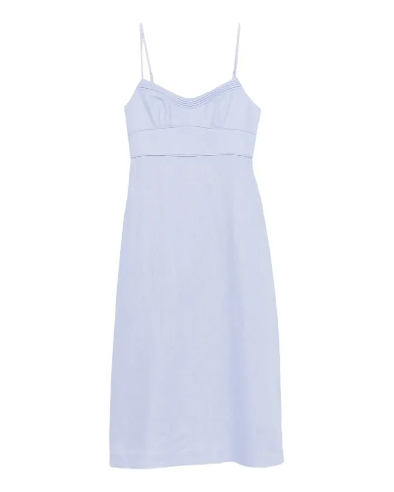 Zimmermann linen midi dress - Blau Blau