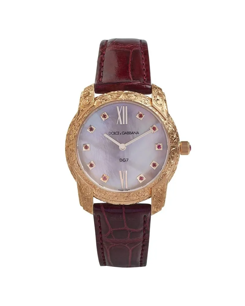 Dolce & Gabbana DG 7 Gattopardo' Armbanduhr, 40mm - Nude Nude