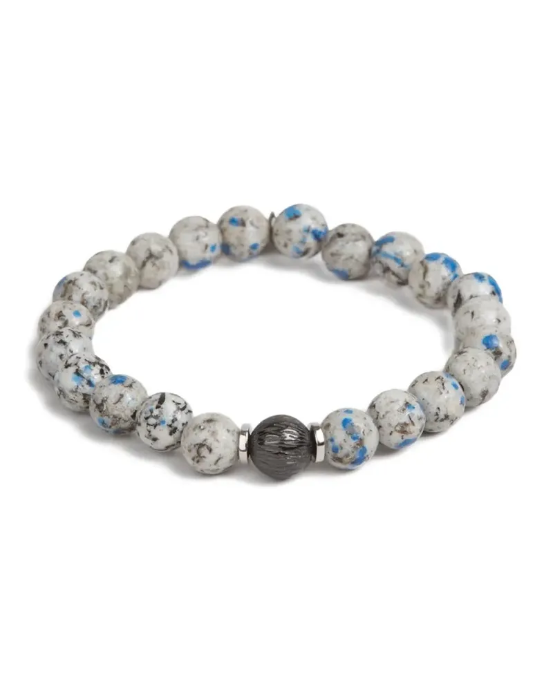 Tateossian beaded bracelet - Silber Silber
