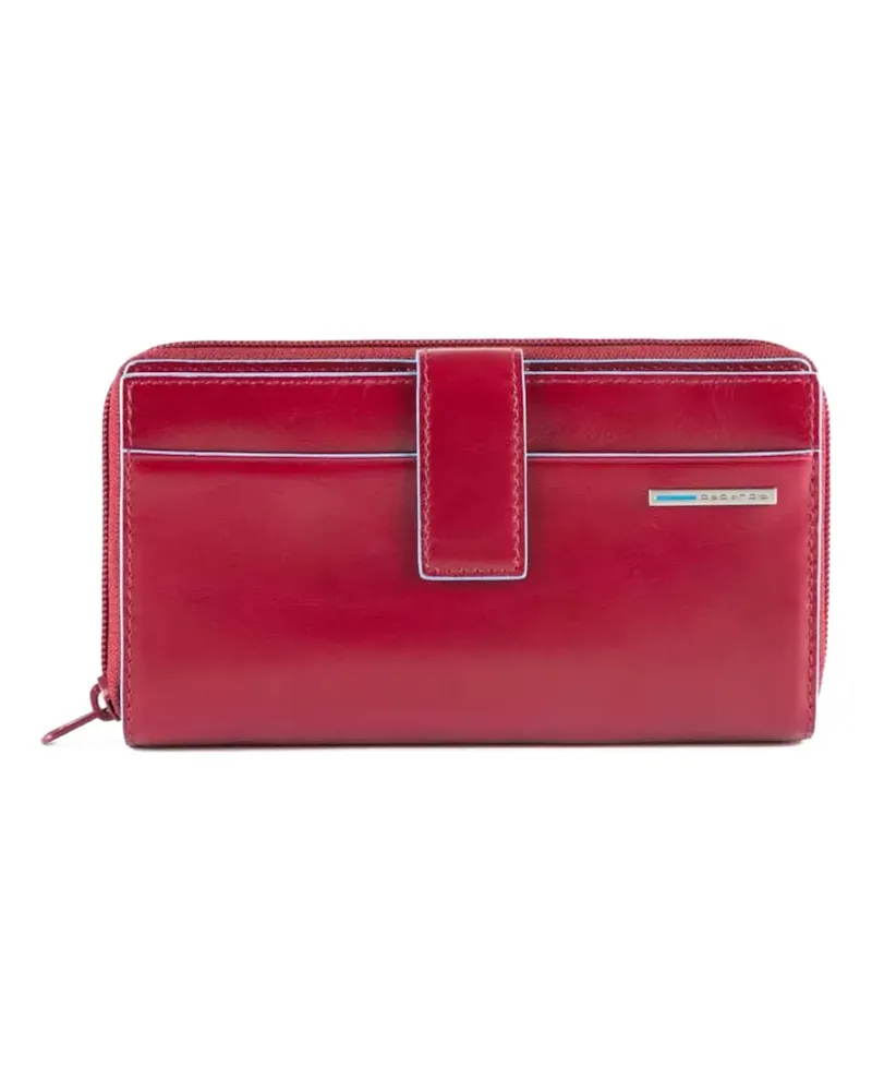 Piquadro coin leather wallet - Rot Rot