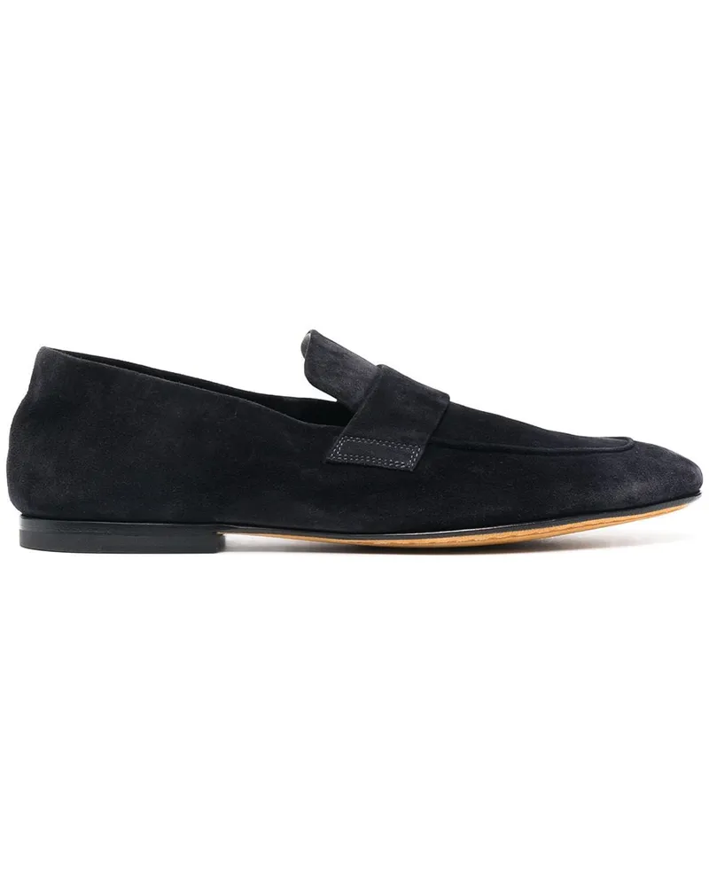 Officine Creative Italia Airto Loafer aus Wildleder Blau