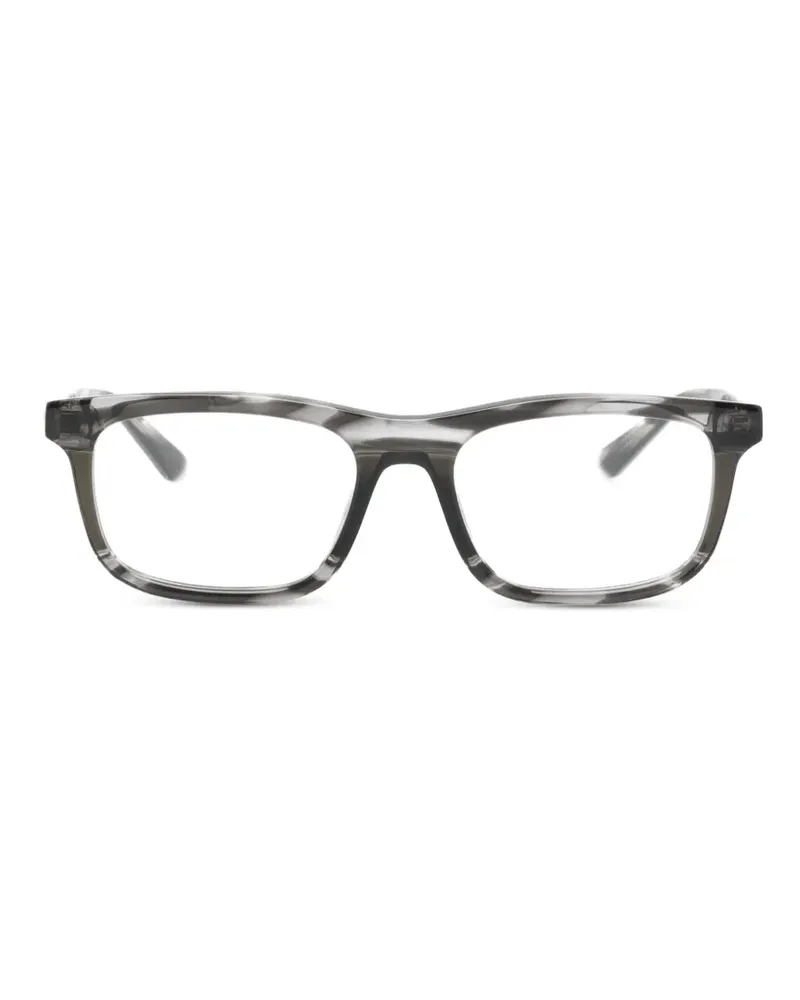 Montblanc Brille mit eckigem Gestell - Grau Grau