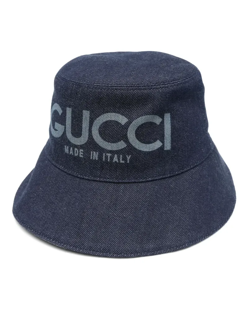 Gucci Fischerhut im Jeans-Look - Blau Blau