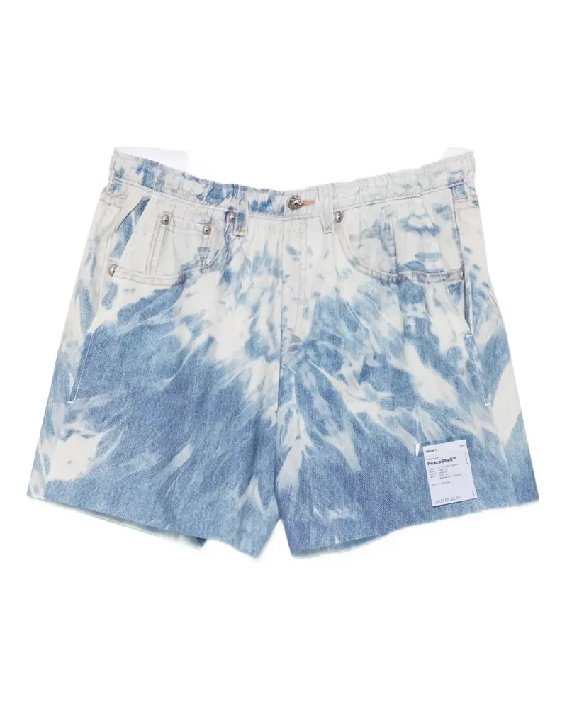 Satisfy PeaceShell 5" denim-effect shorts - Blau Blau