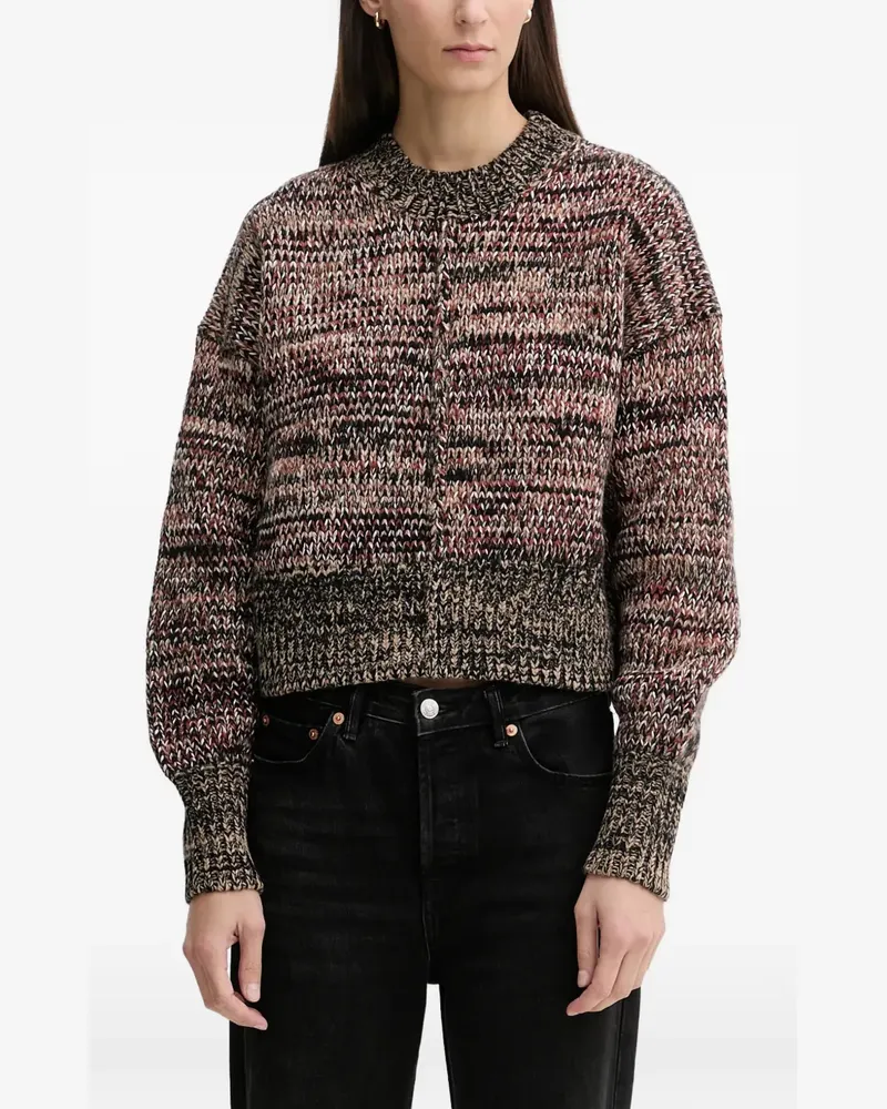 Barbour Saima crew-neck long-sleeve sweater - Schwarz Schwarz