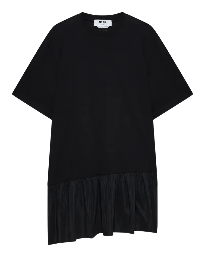 MSGM Minikleid mit Rüschen - Schwarz Schwarz