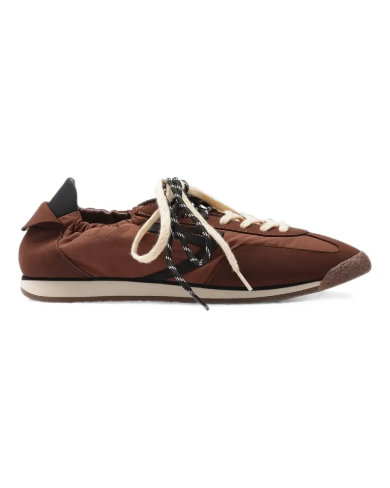 Puraai Panther Sneakers mit Einsätzen - Braun Braun
