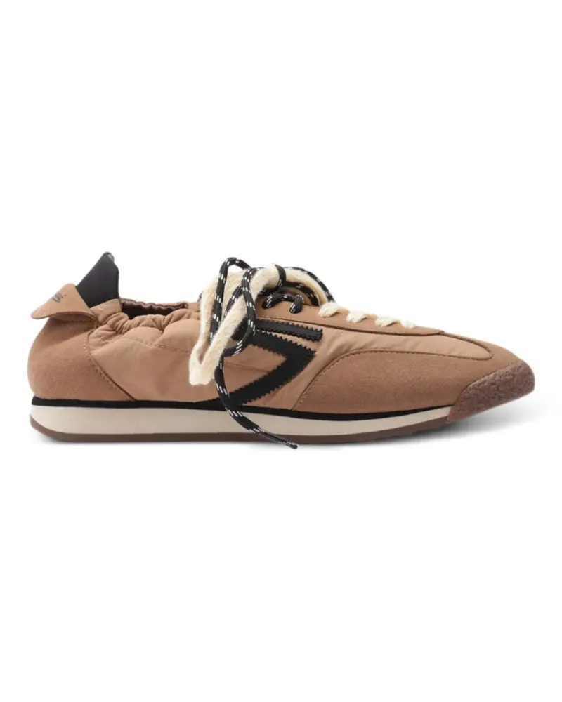 Puraai Panther Sneakers mit Einsätzen - Braun Braun