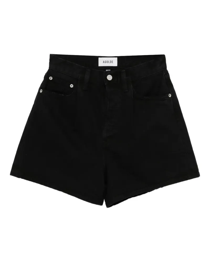 AGOLDE Rhoda Shorts - Holt holt (flat marbled blk Holt