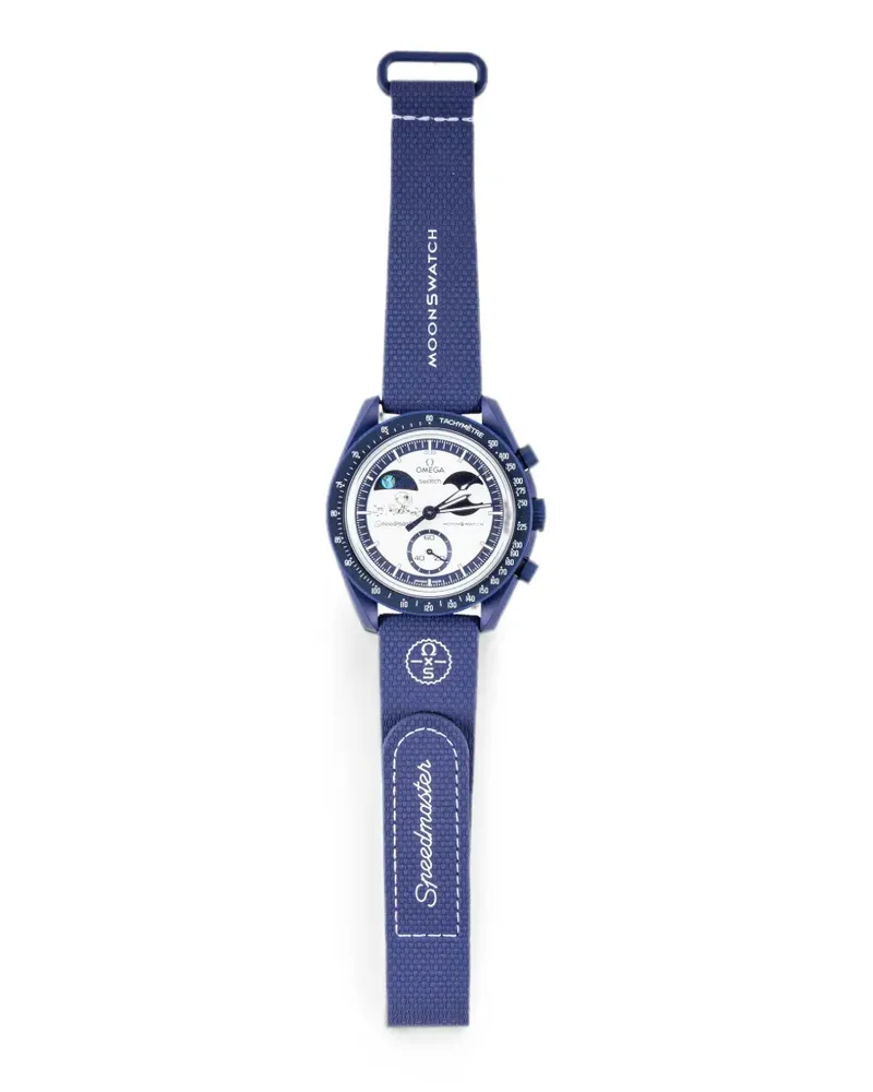 Swatch x Omega Bioceramic MoonShine 42mm watch - Weiß Weiß