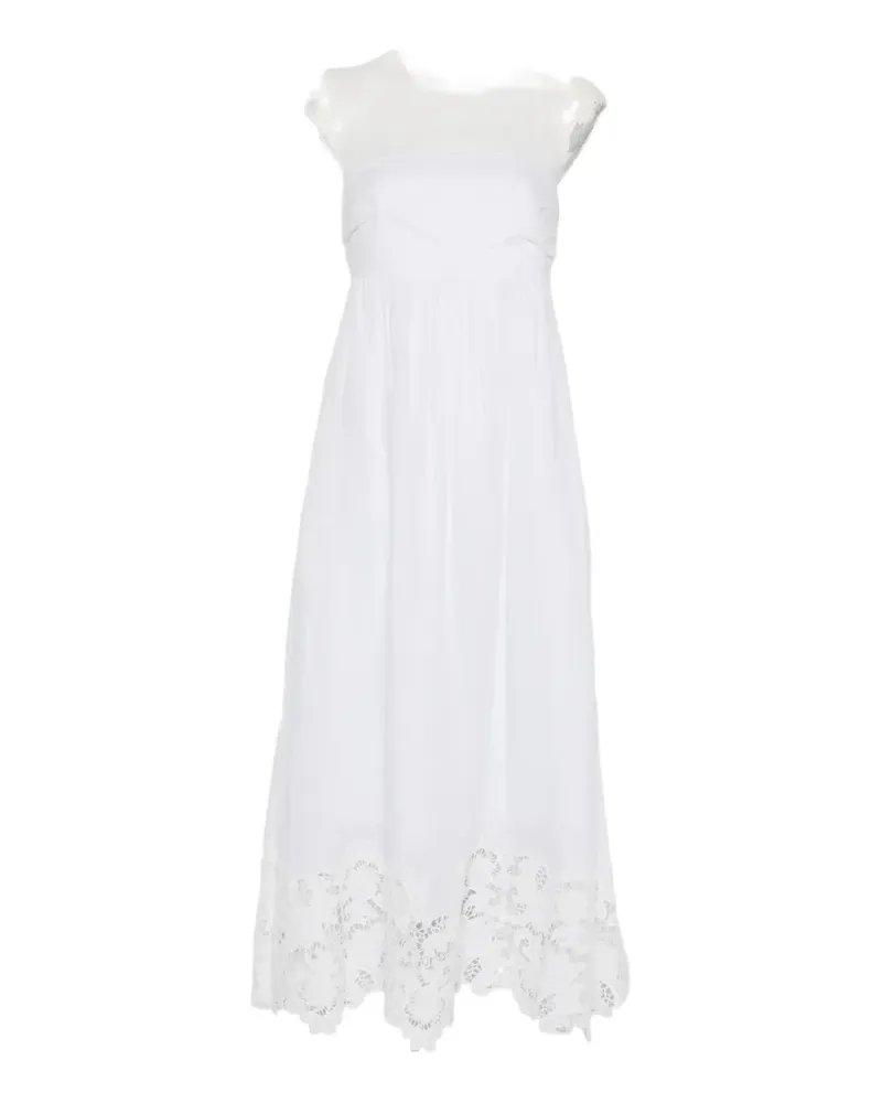 Max Mara Scena lace midi dress - Weiß Weiß
