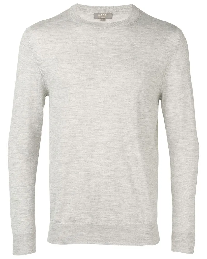 N.Peal Pullover mit rundem Ausschnitt - Nude Nude