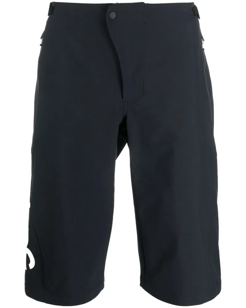 POC Joggingshorts mit Logo-Print - Schwarz Schwarz