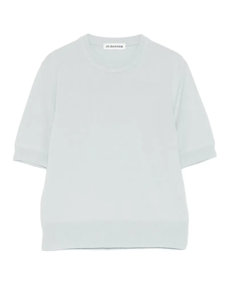 Jil Sander Klassisches T-Shirt - Blau Blau