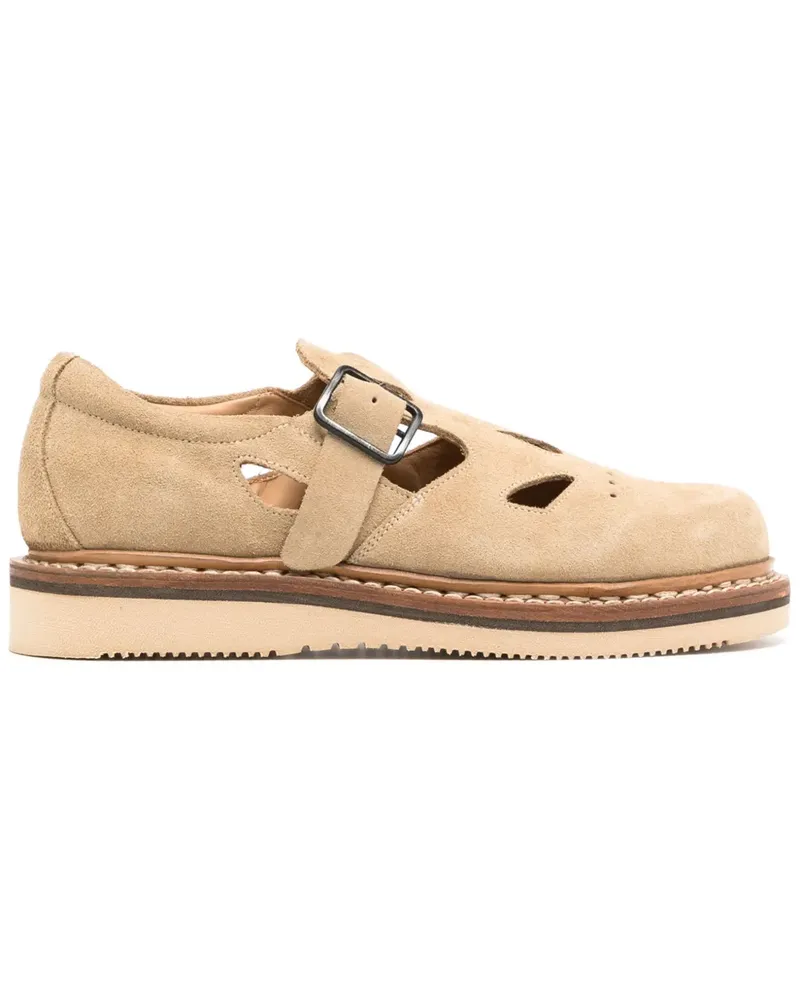 NEEDLES Oxford-Schuhe mit Riemen - Braun Braun