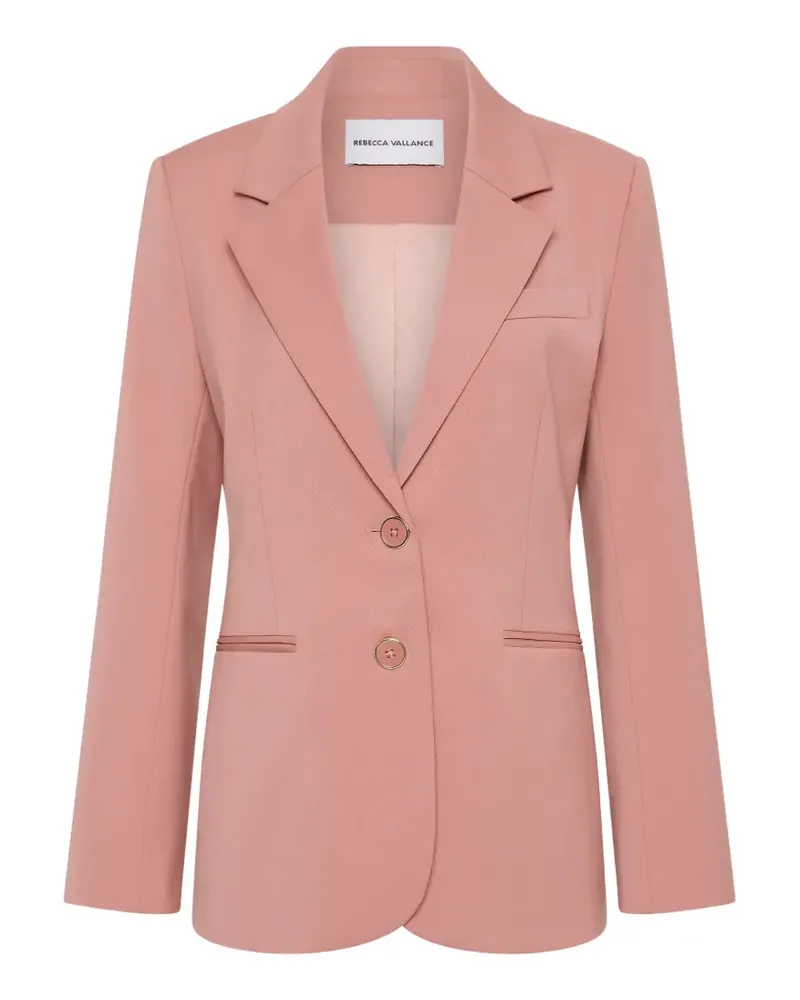 Rebecca Vallance Ramona notch-lapels blazer - Rosa Rosa