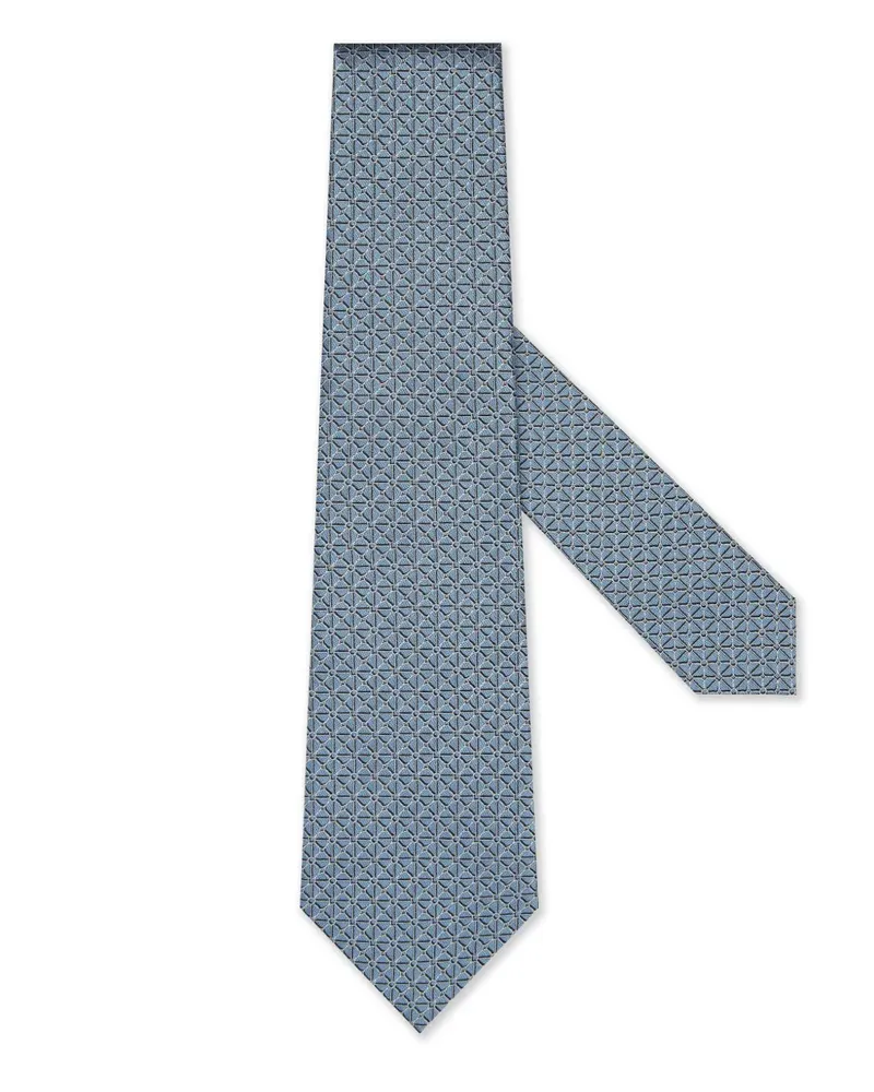 Ermenegildo Zegna Krawatte aus Seide - Blau Blau
