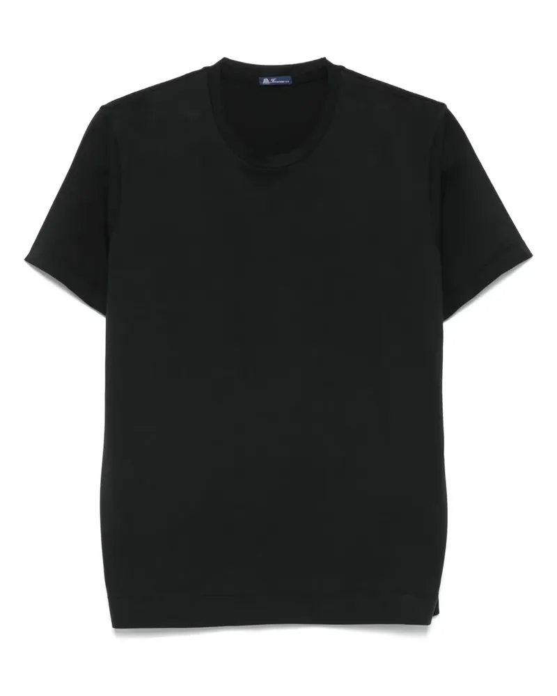 Finamore 1925 Klassisches Poloshirt - Schwarz Schwarz