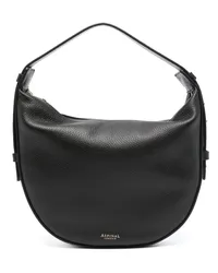 Aspinal of London Klassische Hobo-Tasche Schwarz