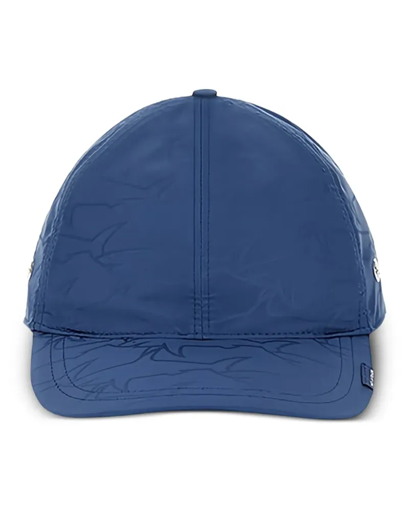Paul & Shark sharks-print baseball cap - Blau Blau