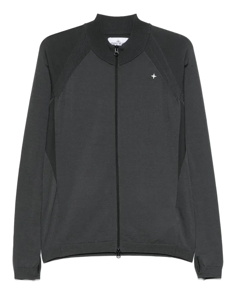 Stone Island Cardigan mit Reißverschluss - Grau Grau