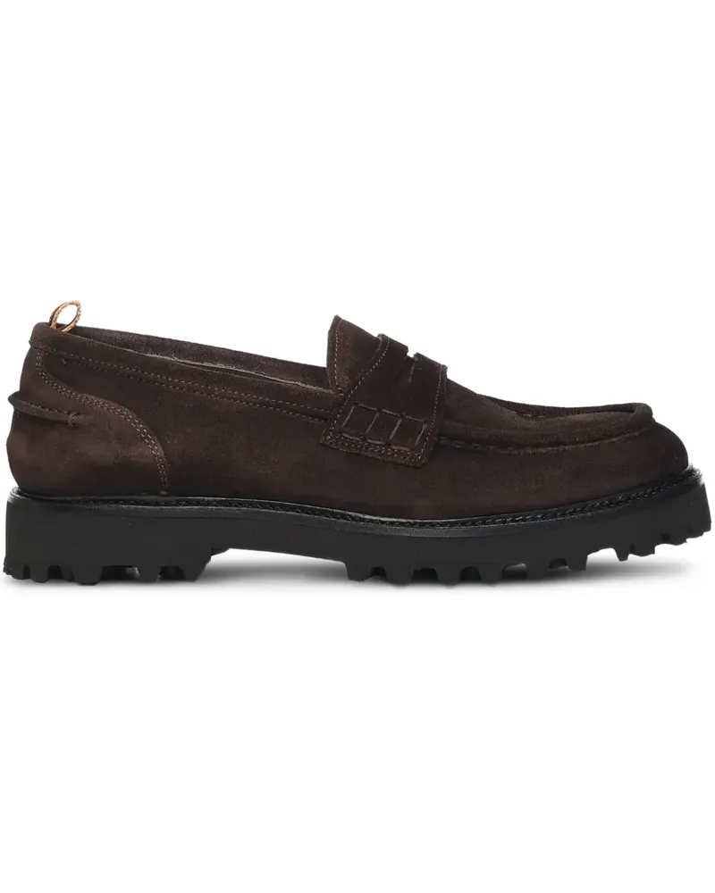 Giuliano Galiano Loafer mit runder Kappe - Braun Braun