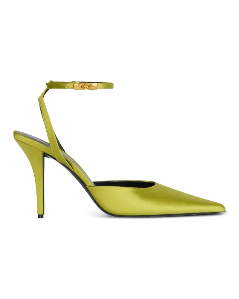 Balmain Satin-Pumps - Grün Grün