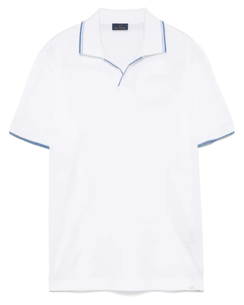 Paul & Shark Klassisches Poloshirt - Weiß Weiß