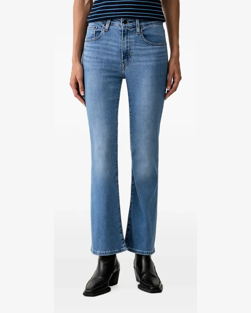 Levi's 725 faded flared jeans - Blau Blau