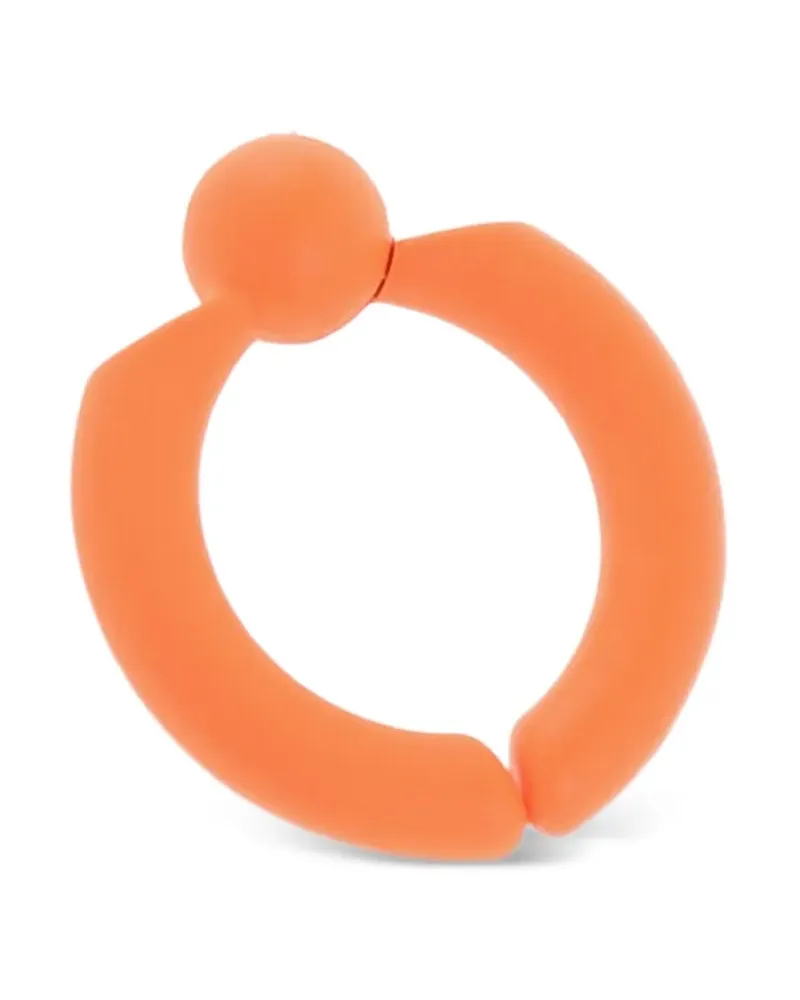 Dsquared2 Ohrclips mit Perlen - Orange Orange