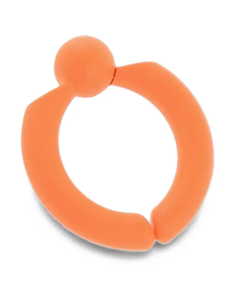 Dsquared2 bead-detail clip-on earring - Orange Orange