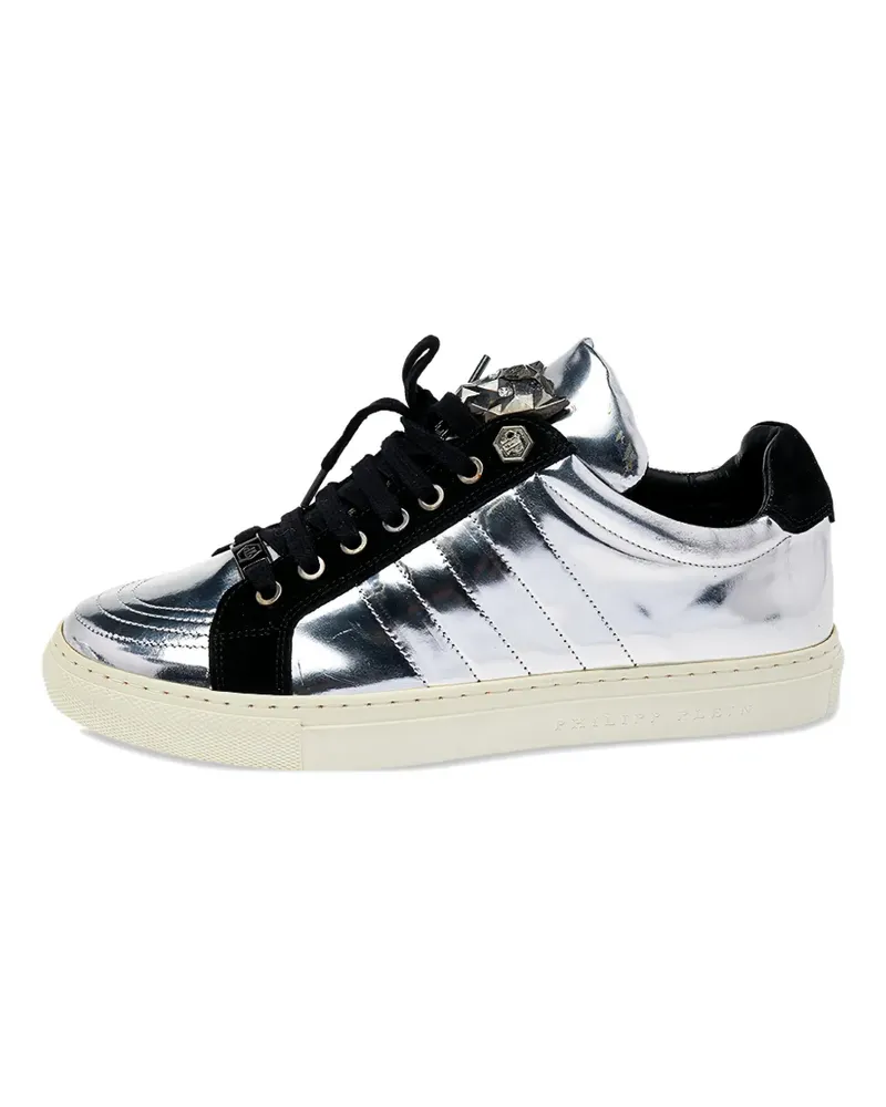 Philipp Plein Klassische Sneakers - Silber Silber