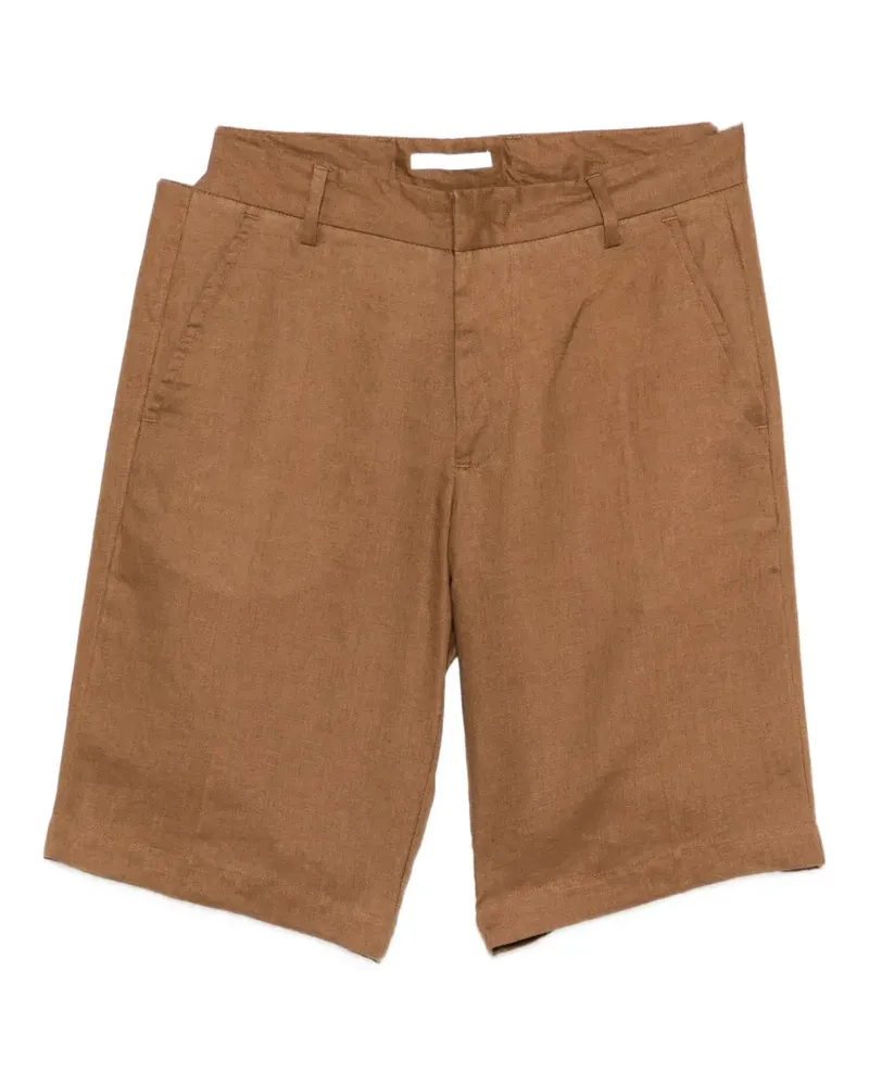 Entre Amis TK pressed-crease bermuda shorts - Braun Braun