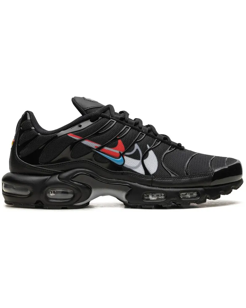 Nike Air Max Plus "Multi Swoosh Black/Bright Crimson" Sneakers - Schwarz Schwarz