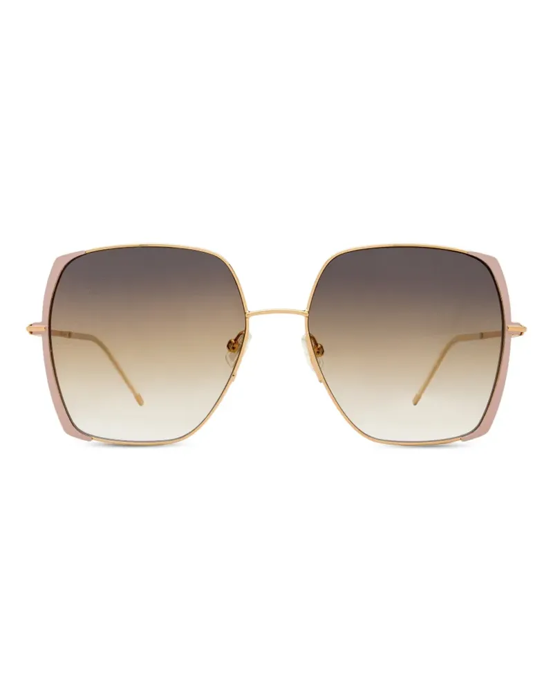 HUGO BOSS Sonnenbrille mit geometrischem Gestell - Rosa Rosa